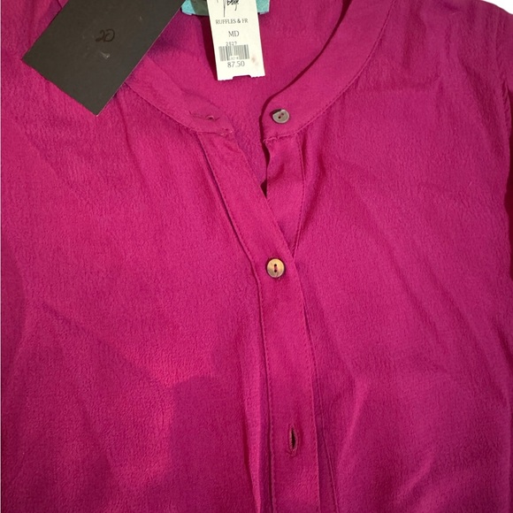 Karlie Fuchsia Ruffle Romper - Picture 2 of 7